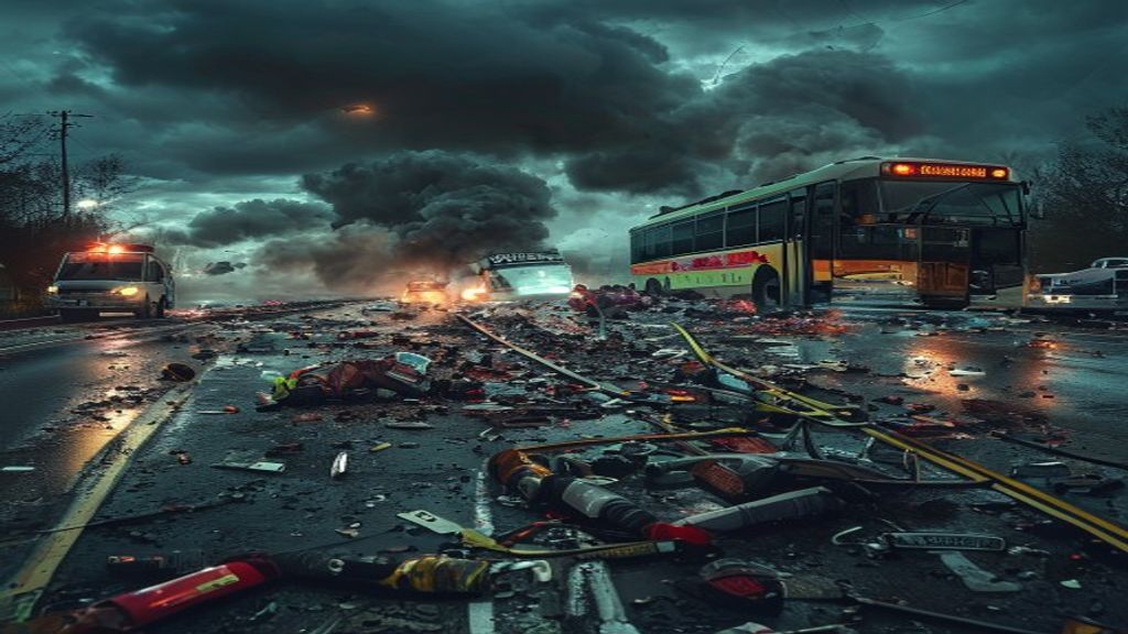 Imagen para: NO TE LO ESPERABAS: ¡Volcamiento de Turbus deja dos muertos y más de 20 heridos en la Ruta 5 Sur!